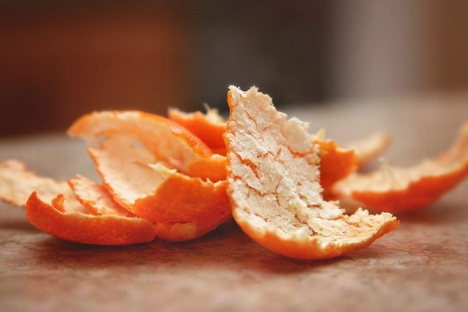 orange peel for skin and beauty