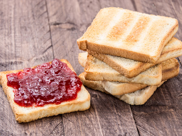 bread and jam for health