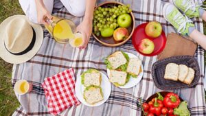 Healthy food in Picnic